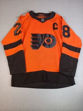 NHL Adidas Philadelphia Flyers Claude Giroux 2019 Stadium Series Jersey Size 50